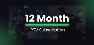 Abonnement IPTV 12 Mois